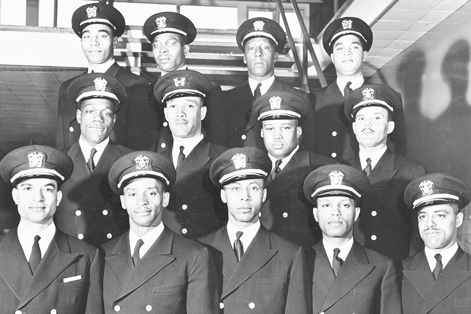 The Golden Thirteen, the first African-American officers in U.S. Navy